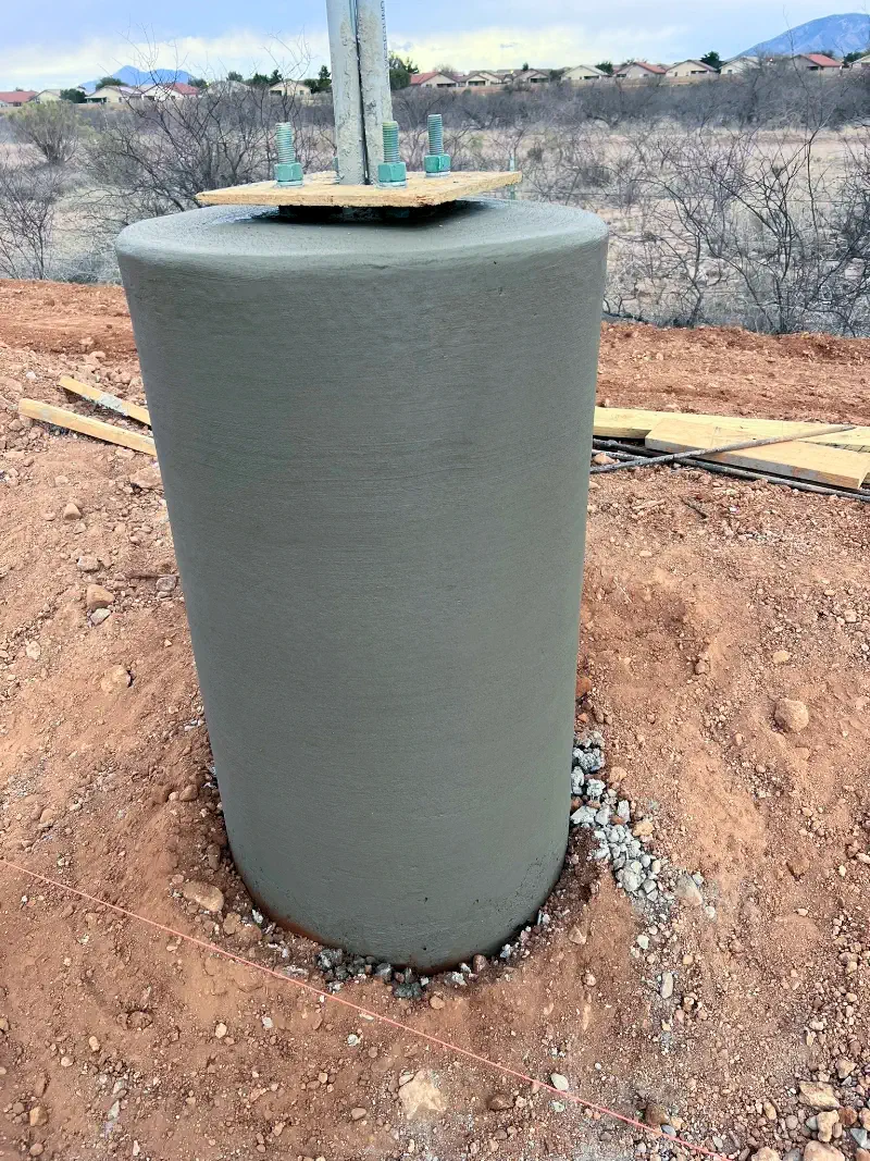 Concrete Pier Foundation